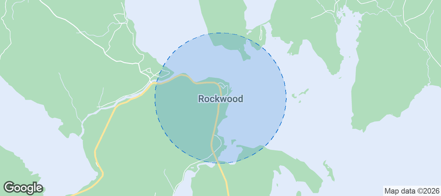 Rockwood Airbnb map